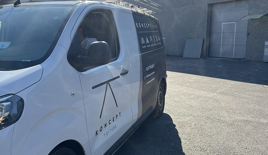 Koncept toiture - couverture en Wallonie et à Bruxelles