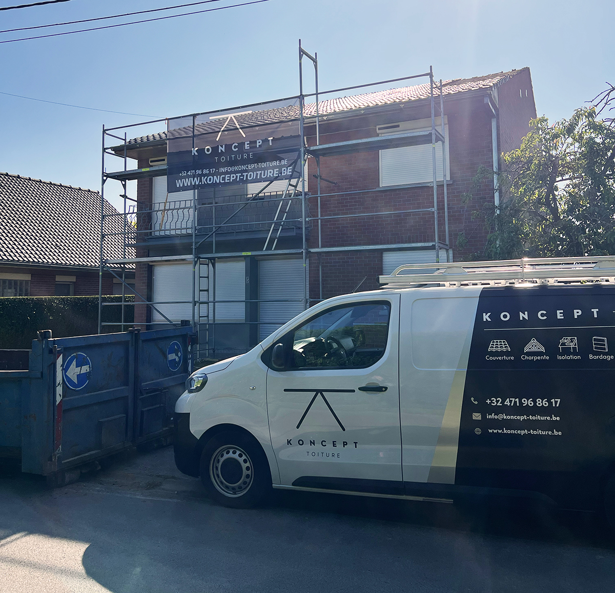 Koncept toiture - Couvreur en Wallonie